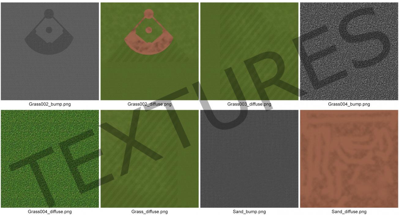 Baseball Field 3D model