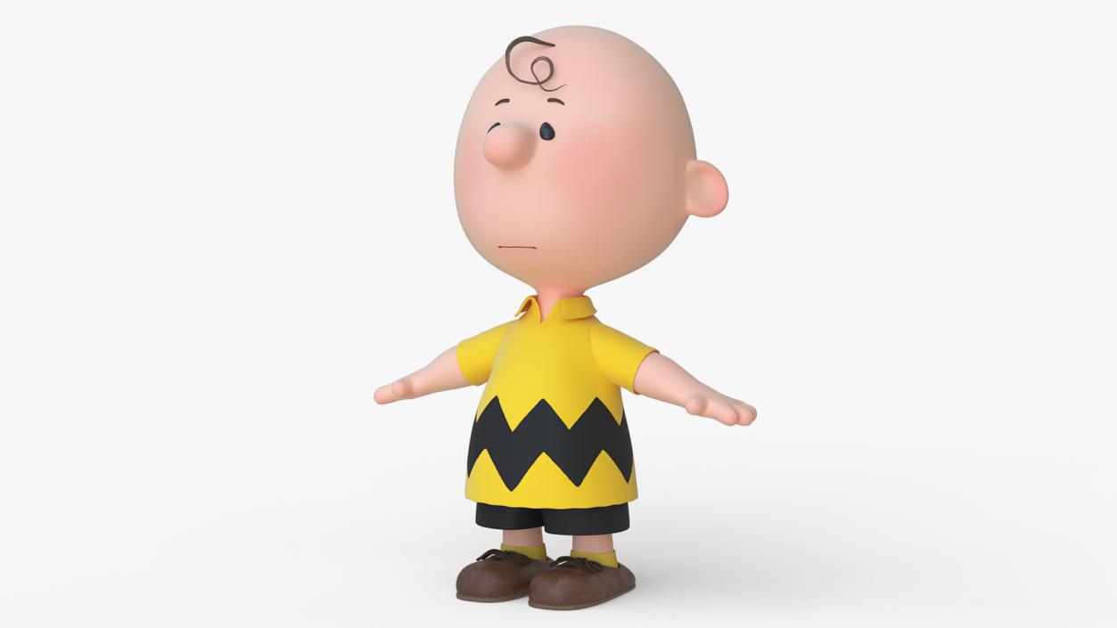 3D Charlie Brown model