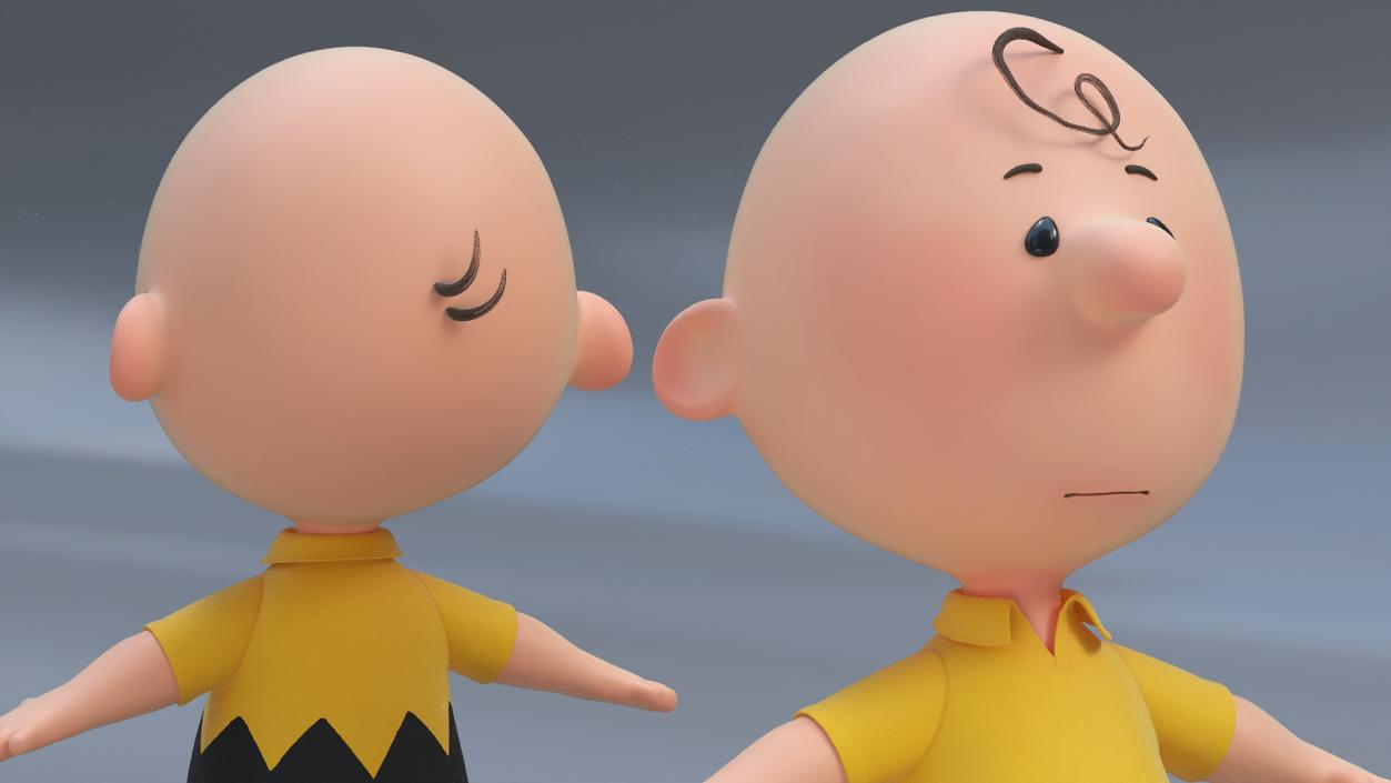 3D Charlie Brown model