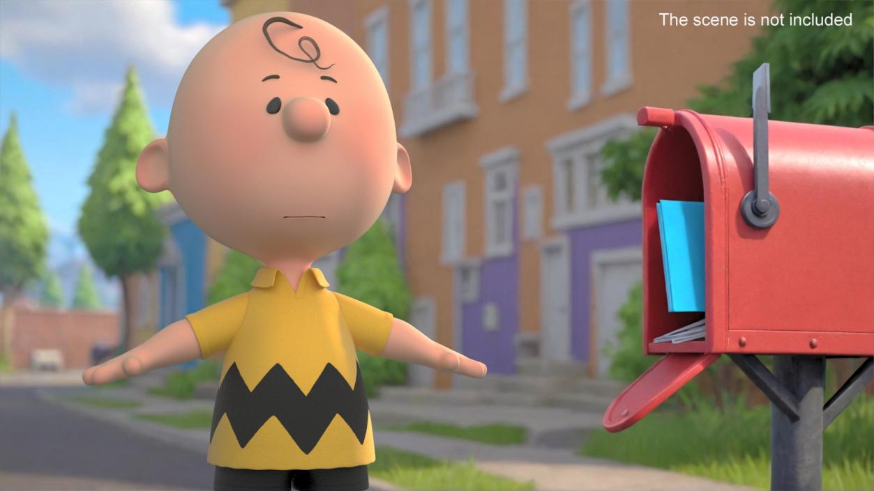 3D Charlie Brown model