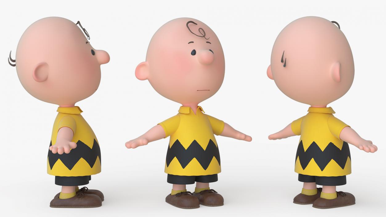 3D Charlie Brown model