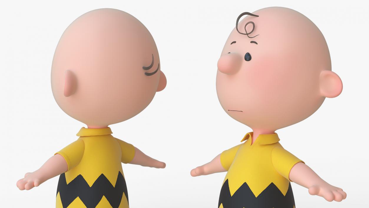 3D Charlie Brown model