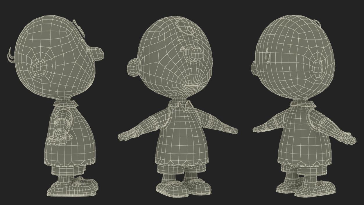 3D Charlie Brown model