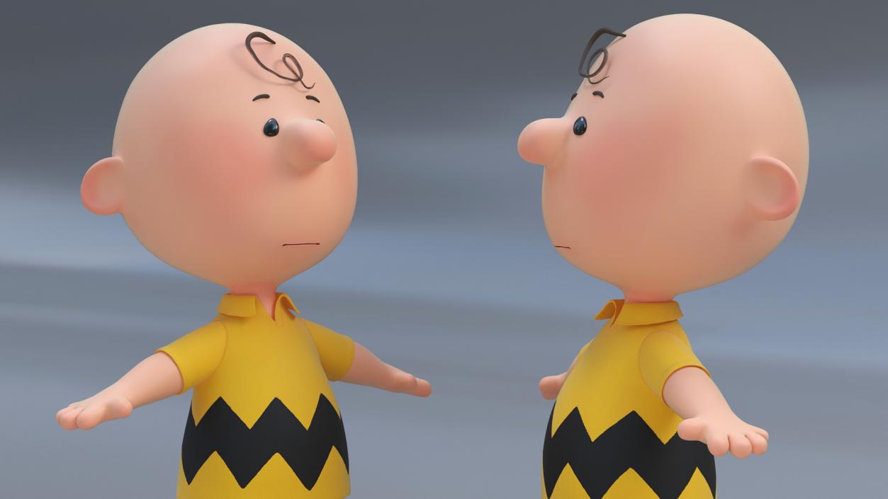 3D Charlie Brown model