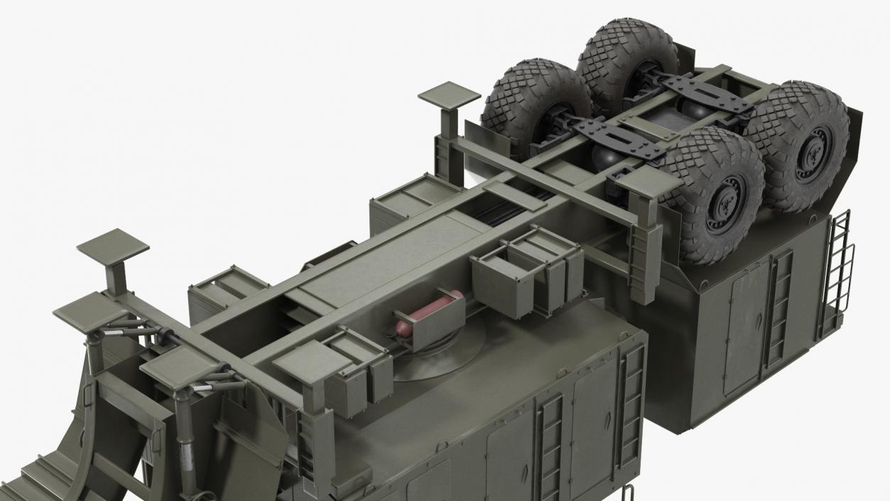 3D Long Range Surveillance Radar 64N6 Rigged