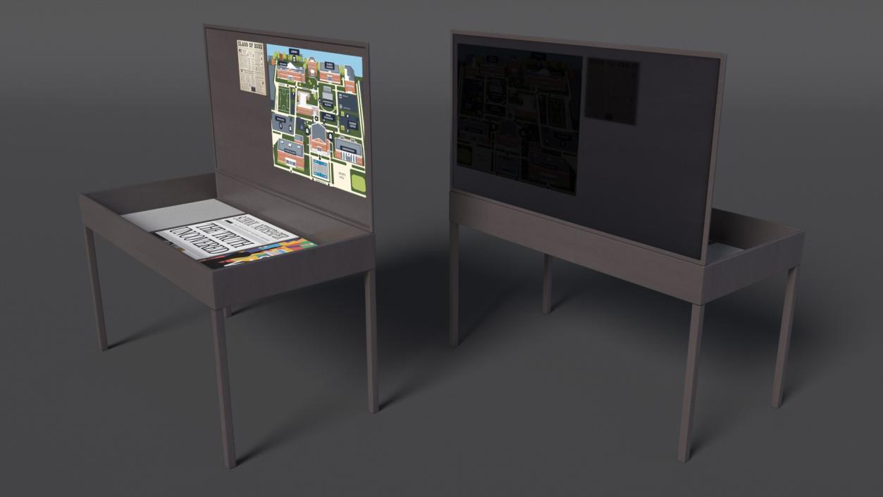 3D model News Stand