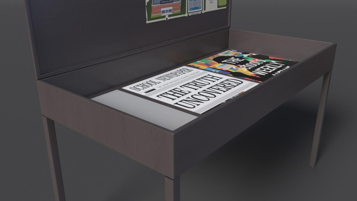 3D model News Stand