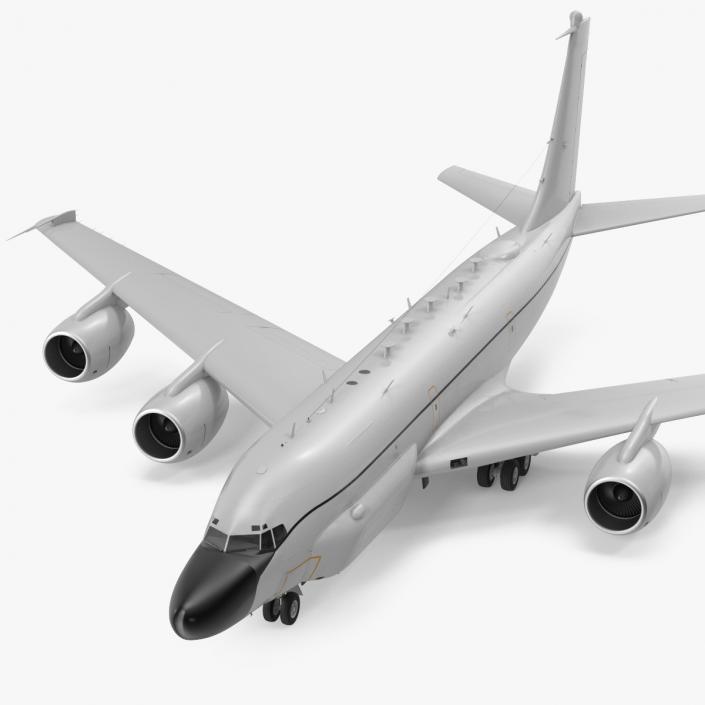 3D model Boeing RC-135 Large Reconnaissance Aircraft Rigged