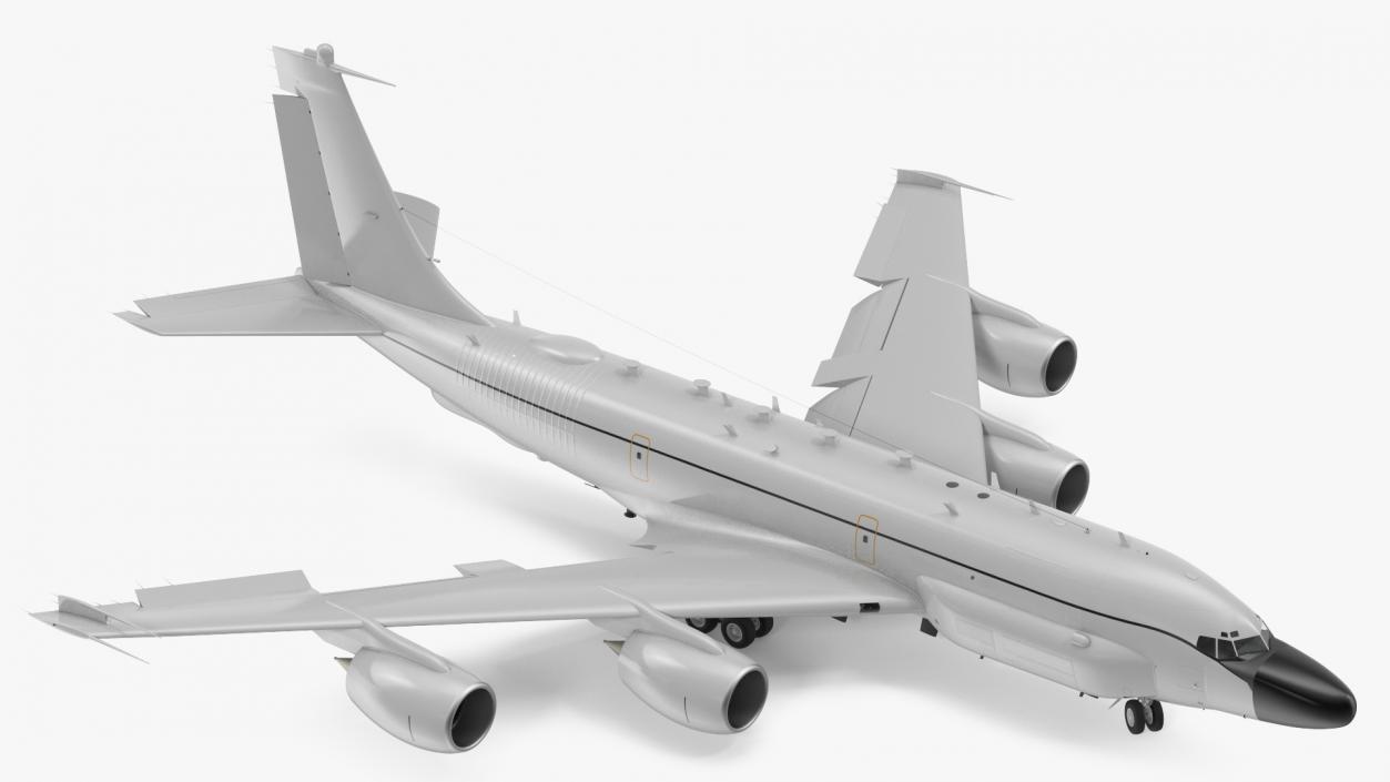 3D model Boeing RC-135 Large Reconnaissance Aircraft Rigged