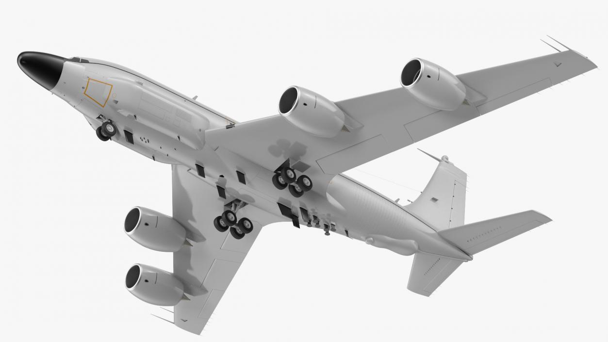 3D model Boeing RC-135 Large Reconnaissance Aircraft Rigged