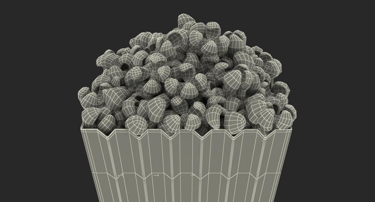 Popcorn Containers 3D Models Collection 3D model