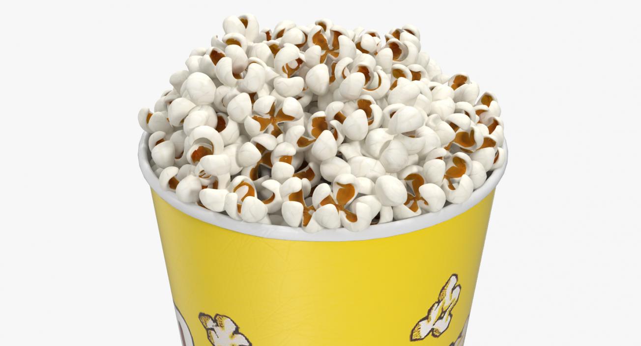 Popcorn Containers 3D Models Collection 3D model