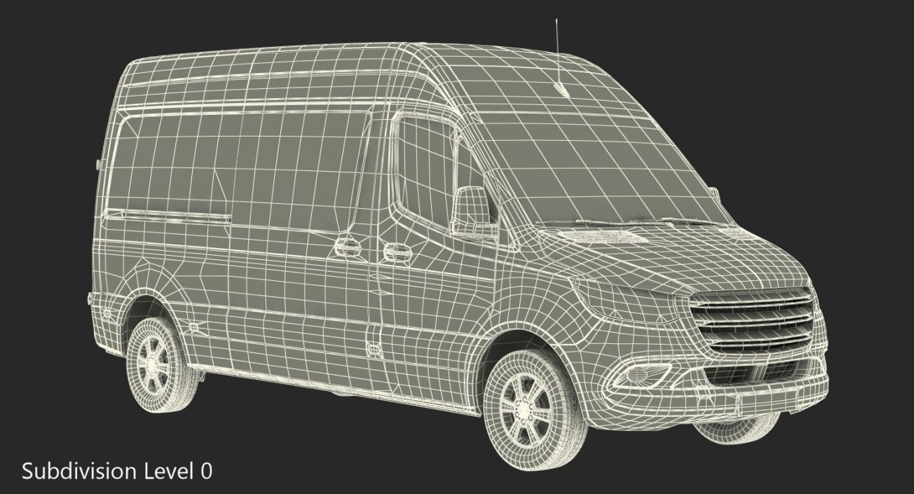 Cargo Van Generic 3D