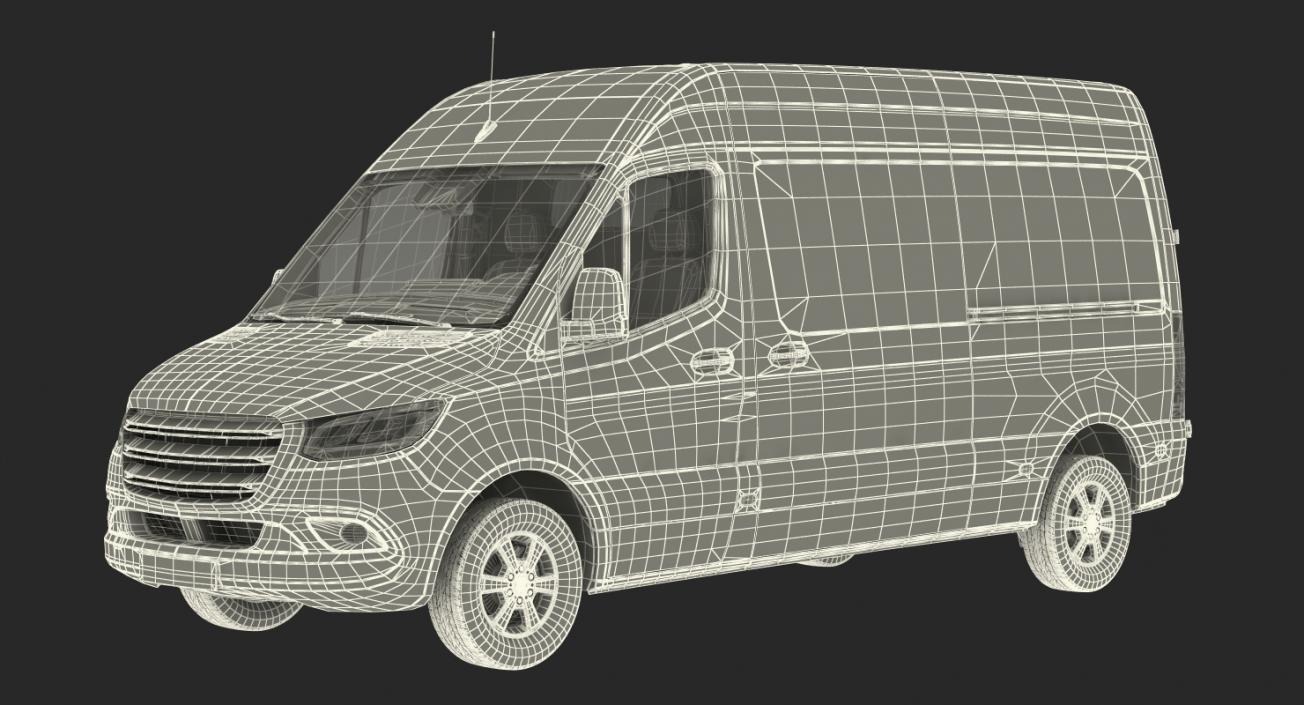 Cargo Van Generic 3D