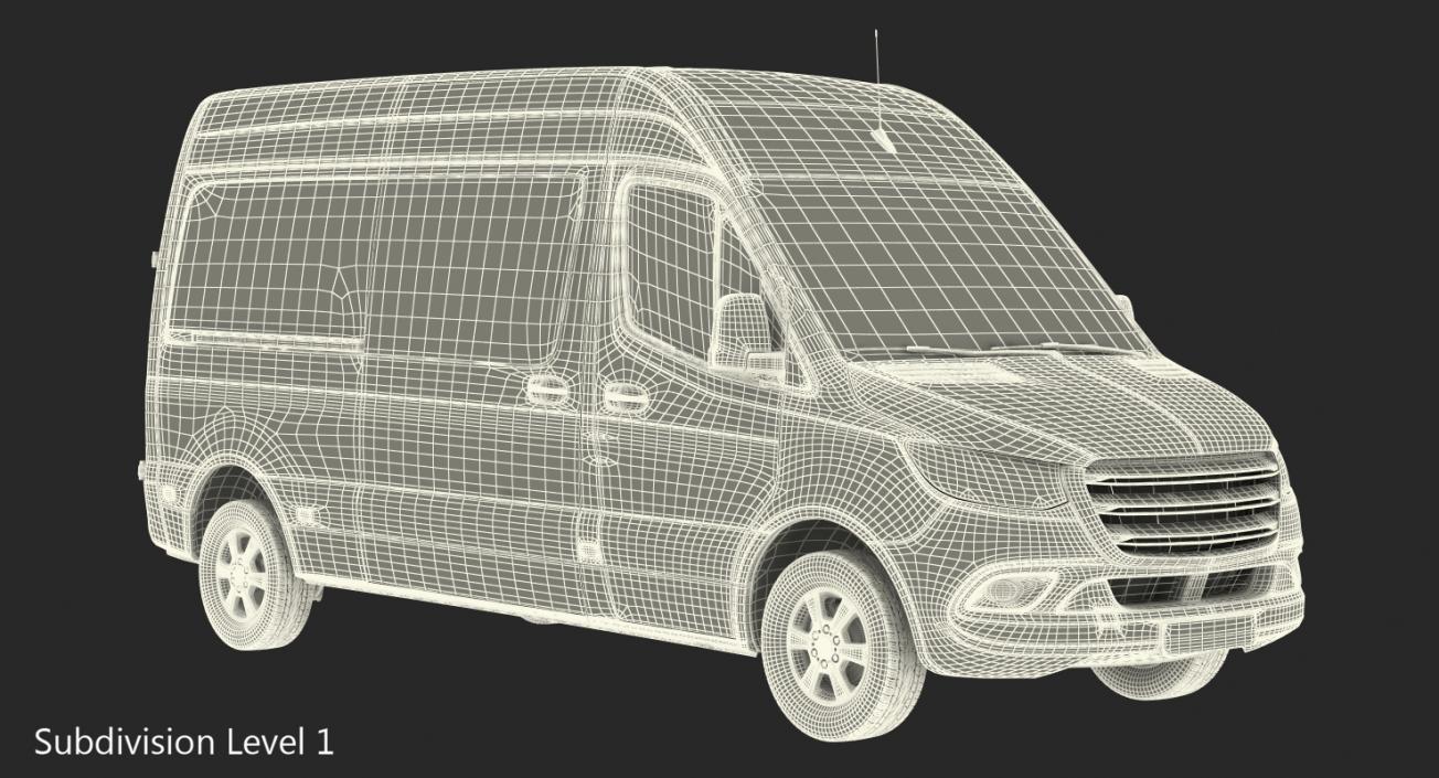 Cargo Van Generic 3D