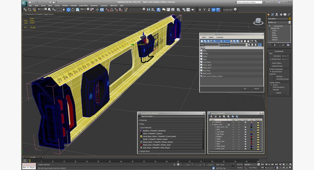 Spirit Level Stanley FatMax 3D