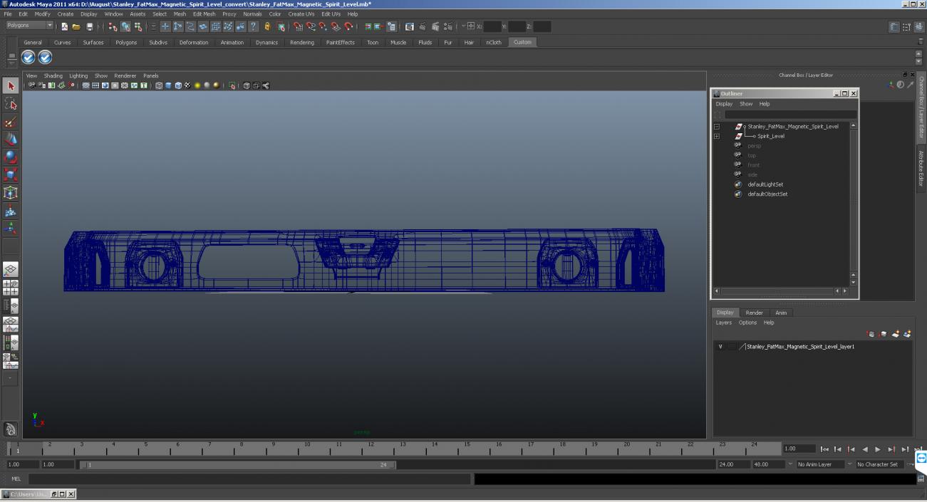 Spirit Level Stanley FatMax 3D