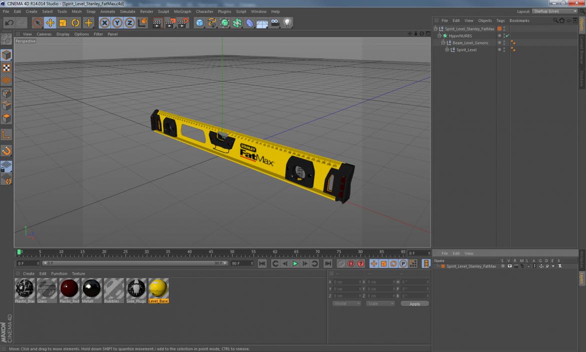 Spirit Level Stanley FatMax 3D