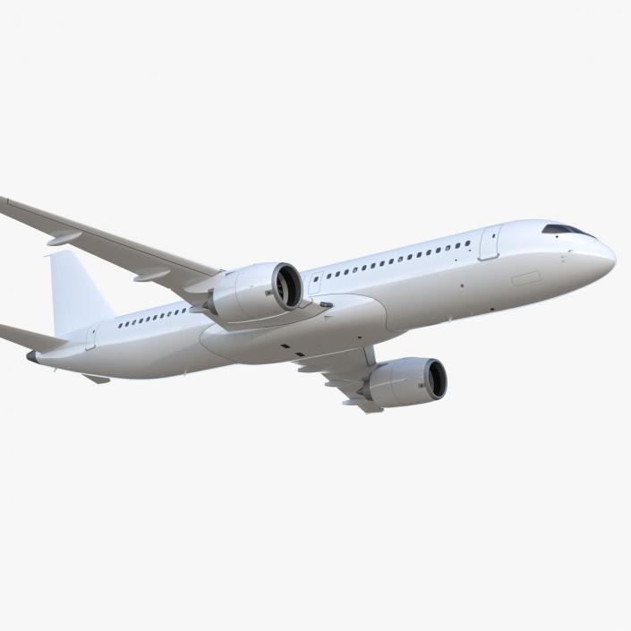 Narrow Body Airliner Flight 3D