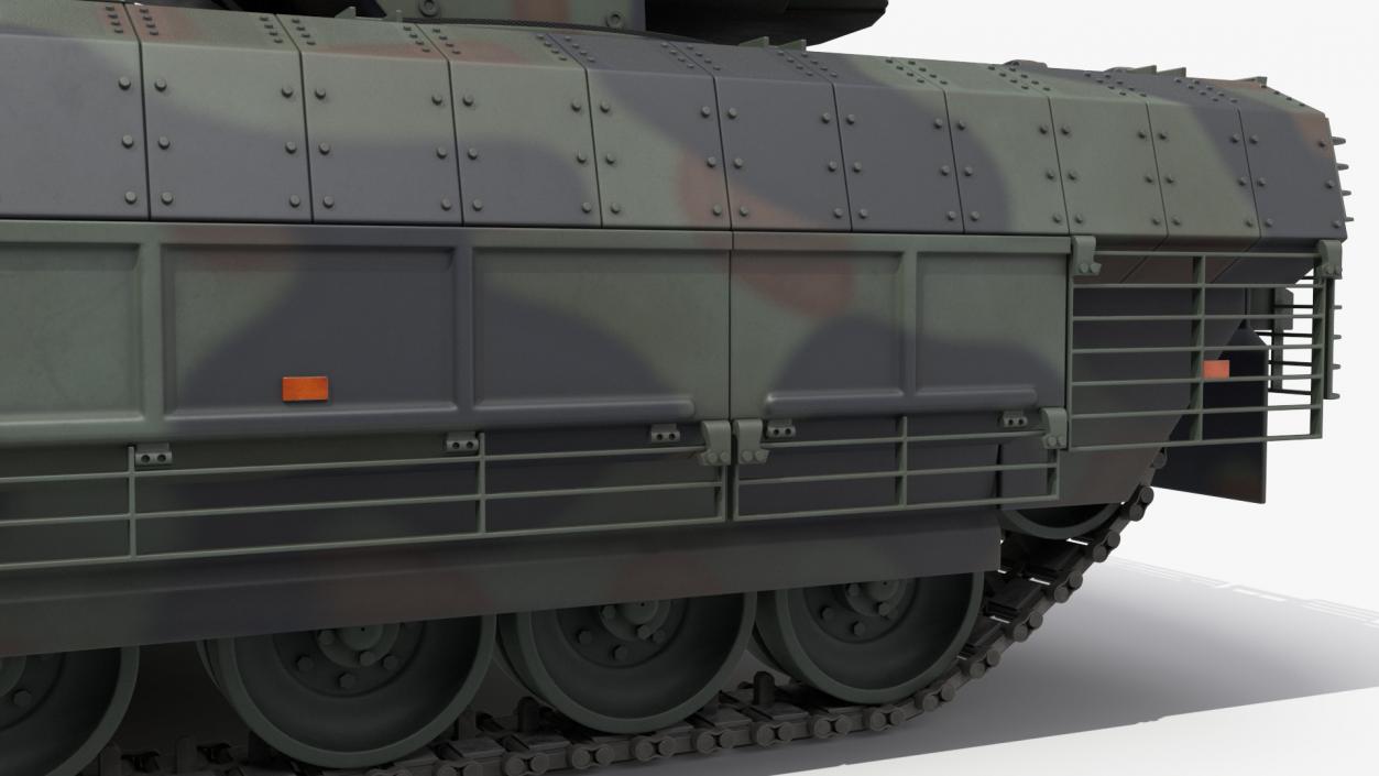 3D model Puma German IFV Military Tank Green