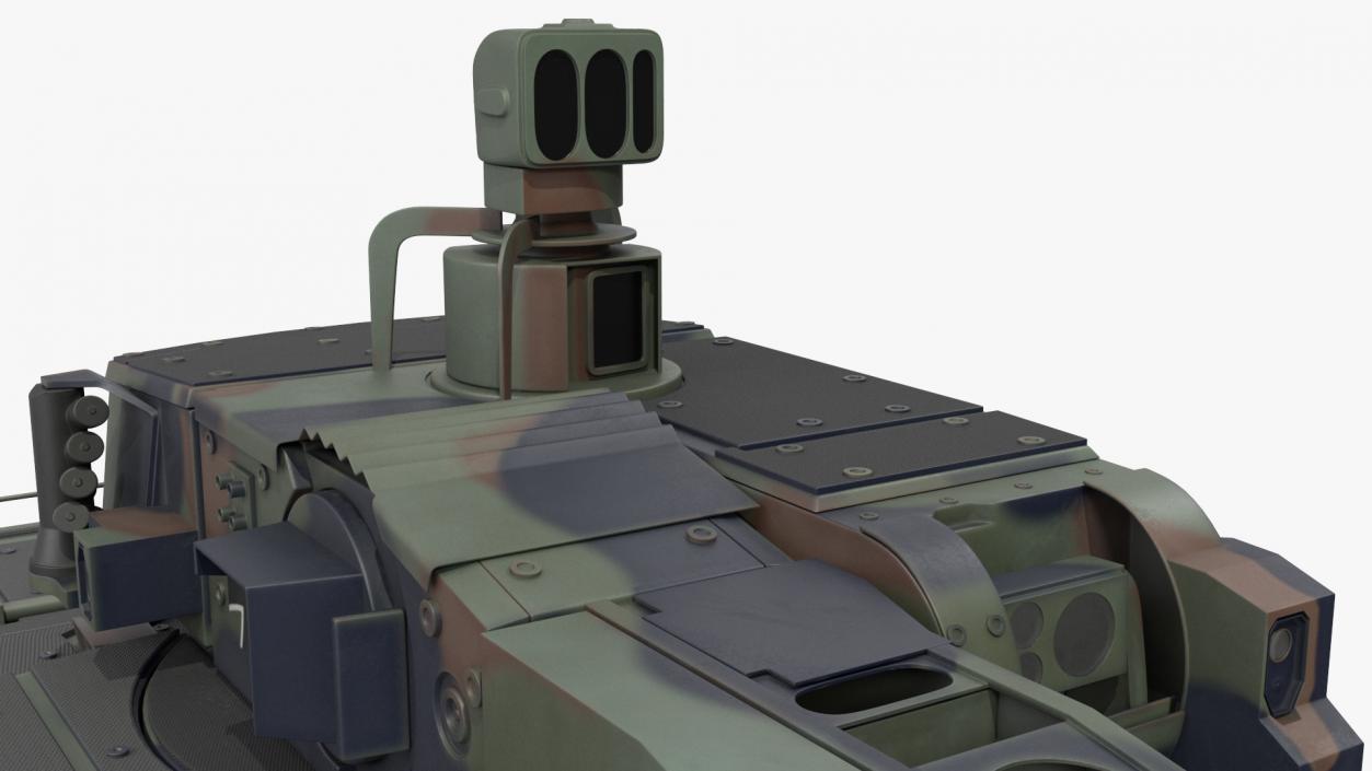 3D model Puma German IFV Military Tank Green