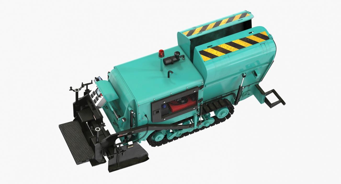 3D Paving Machine Folded