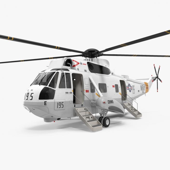 Sikorsky SH-3H Sea King USA Navy 3D