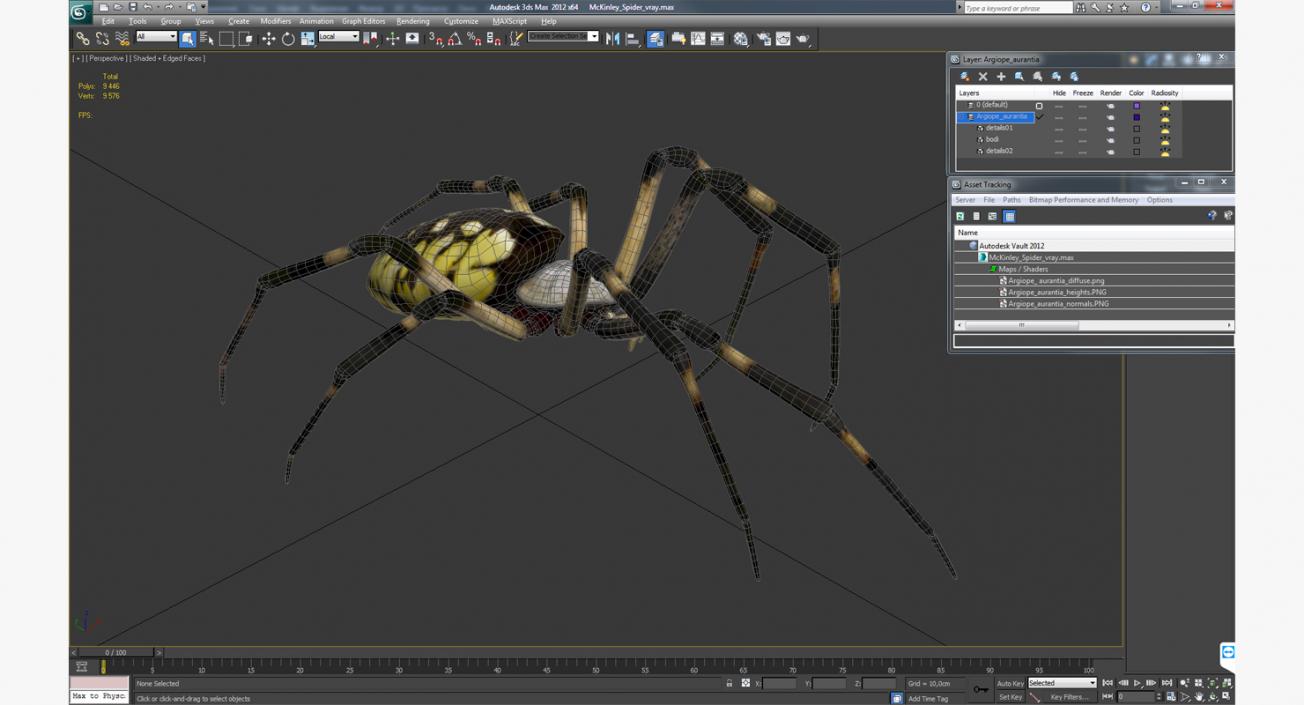 3D model McKinley Spider