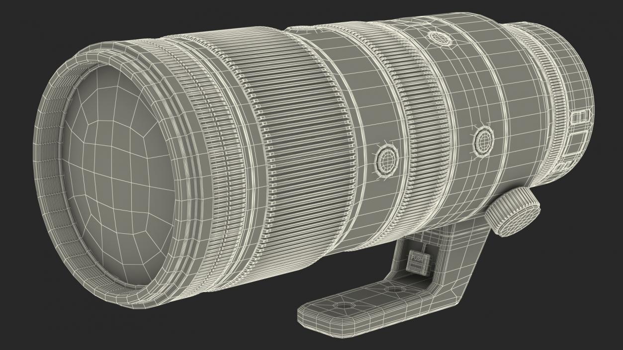 3D model NIKKOR Z 70 200mm f2.8 VR S Professional Zoom Lens