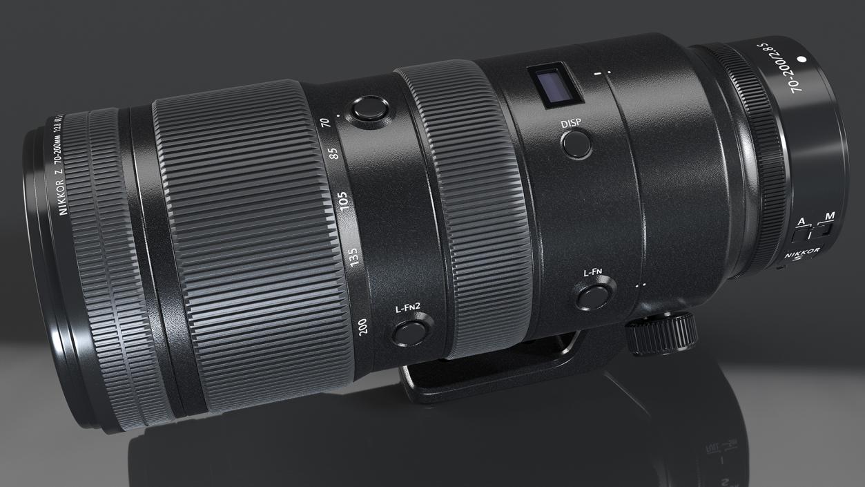 3D model NIKKOR Z 70 200mm f2.8 VR S Professional Zoom Lens