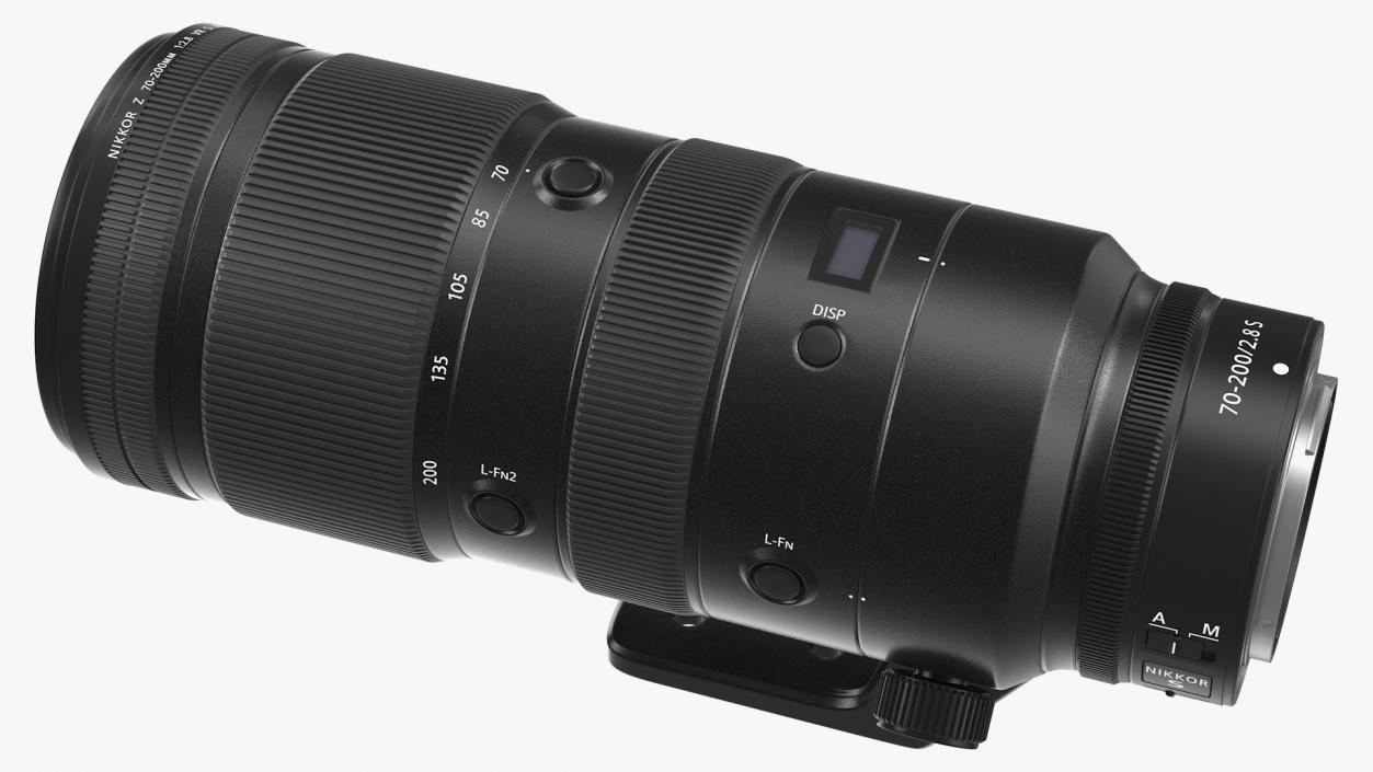 3D model NIKKOR Z 70 200mm f2.8 VR S Professional Zoom Lens