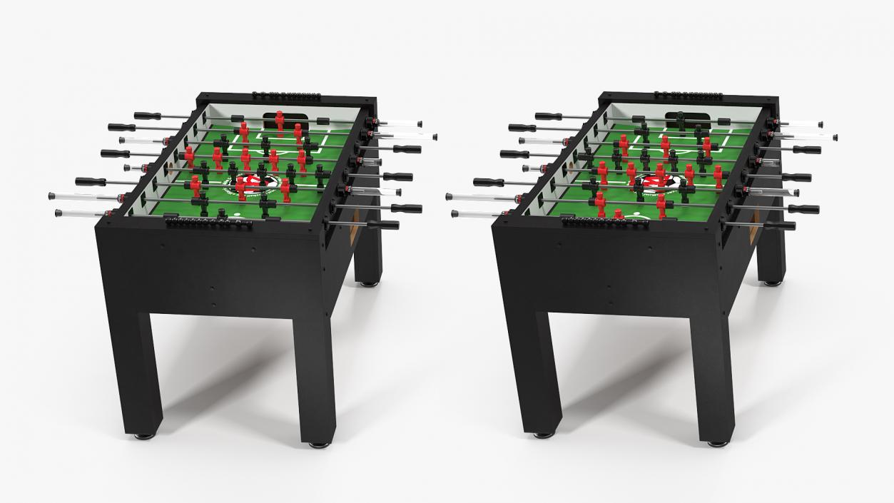 Warrior Table Soccer Pro Foosball Table 3D model