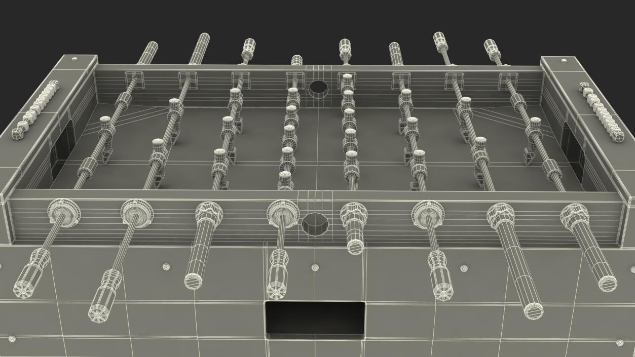 Warrior Table Soccer Pro Foosball Table 3D model