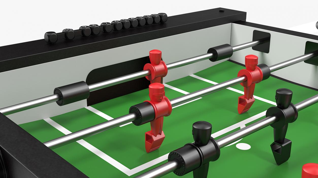 Warrior Table Soccer Pro Foosball Table 3D model