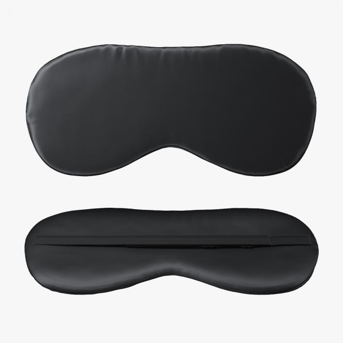 3D model Folded Sleeping Mask