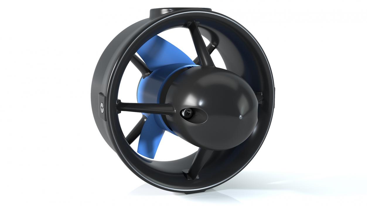 3D model Underwater Thruster Motor Propeller