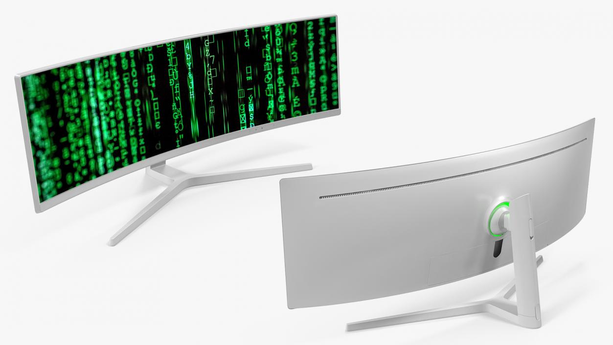 QLED Gaming Monitor 3D model