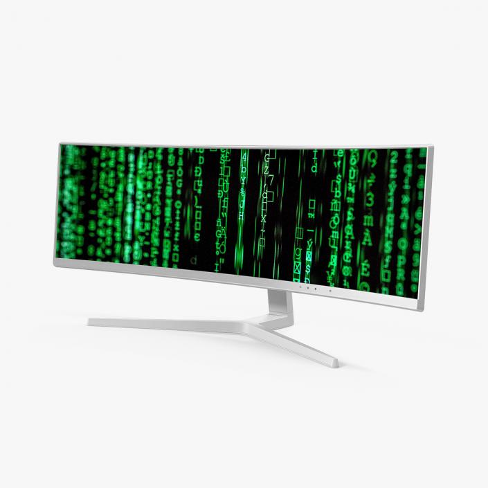 QLED Gaming Monitor 3D model