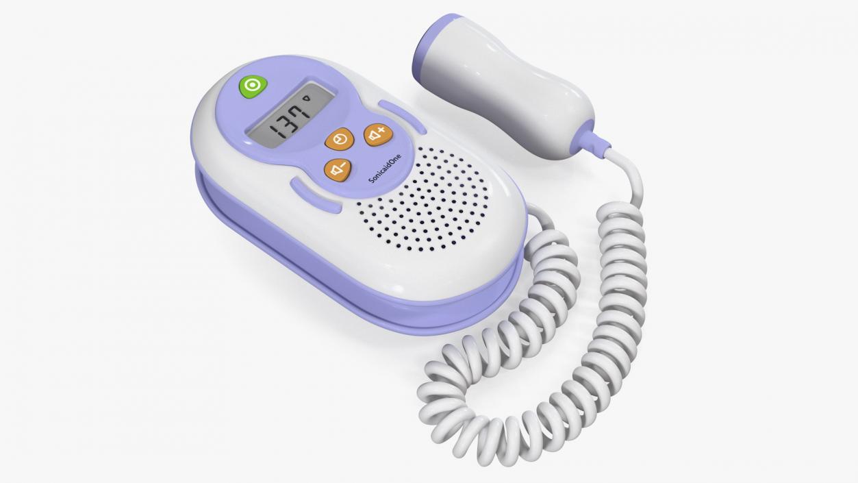 Sonicaid One Rate Display Fetal Doppler 3D model