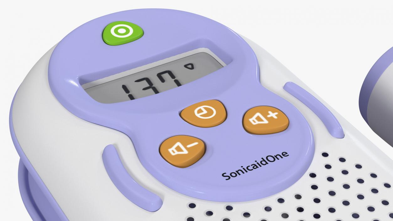 Sonicaid One Rate Display Fetal Doppler 3D model