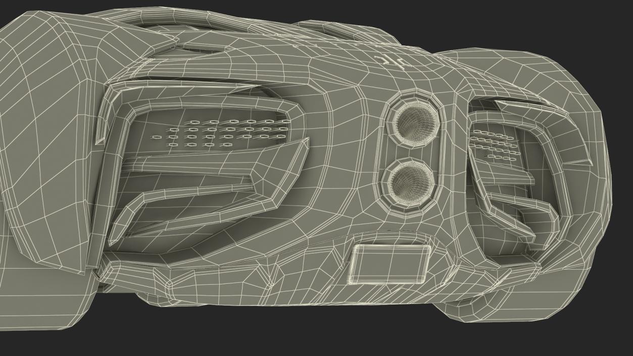 Hypercar Hyperion XP-1 Rigged 3D model