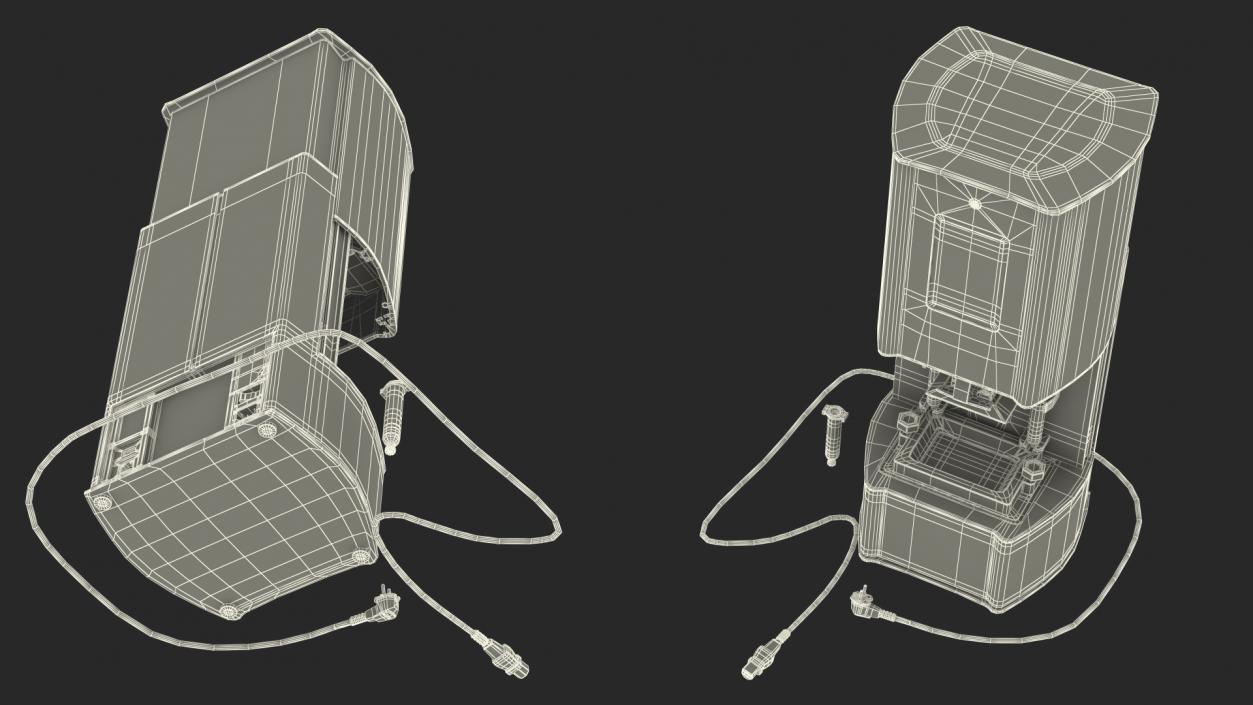 Dental 3d Printer Rigged 3D model