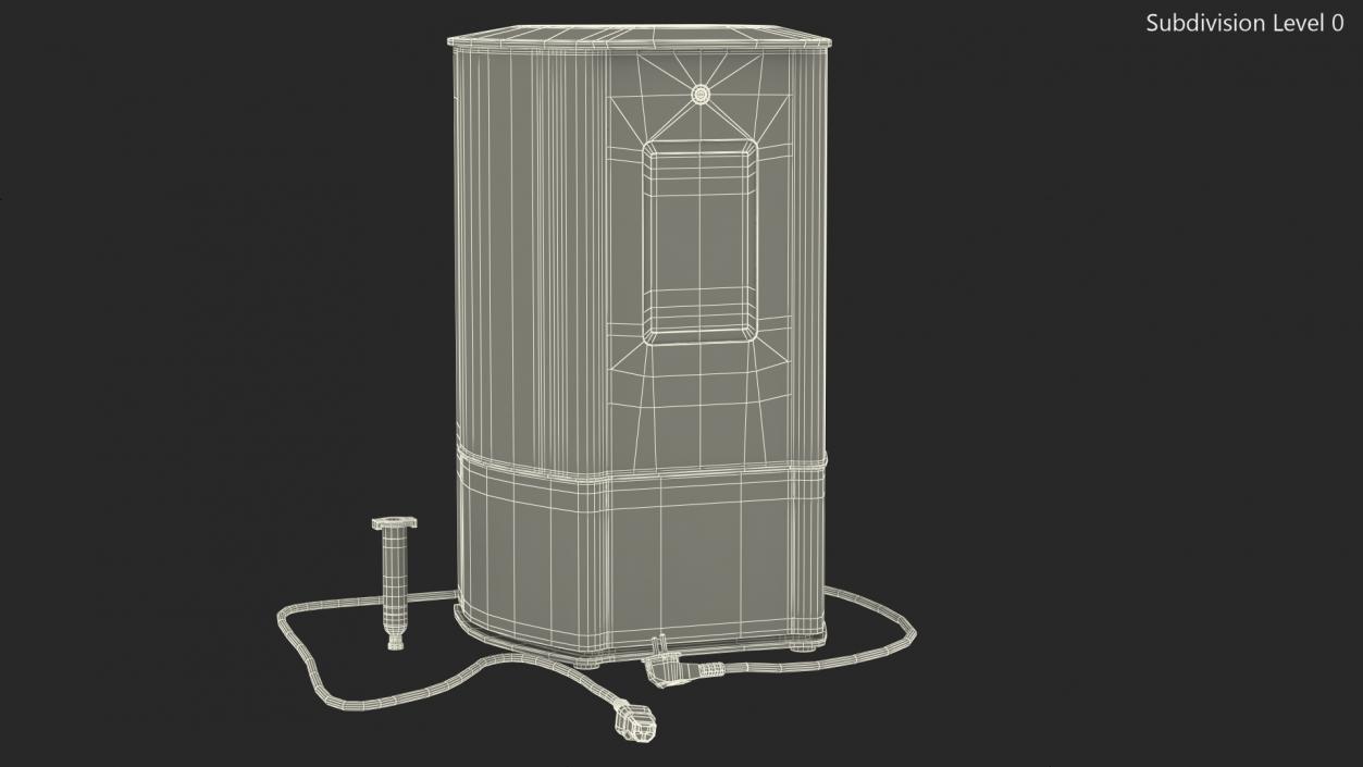 Dental 3d Printer Rigged 3D model