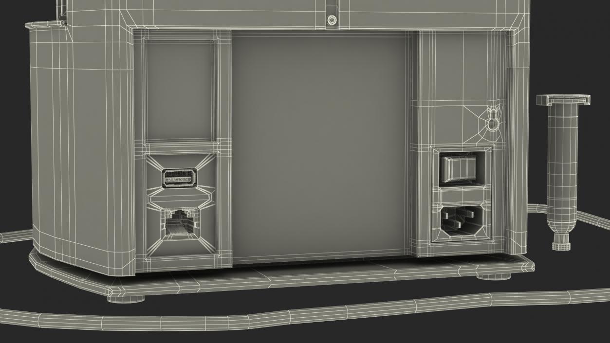 Dental 3d Printer Rigged 3D model