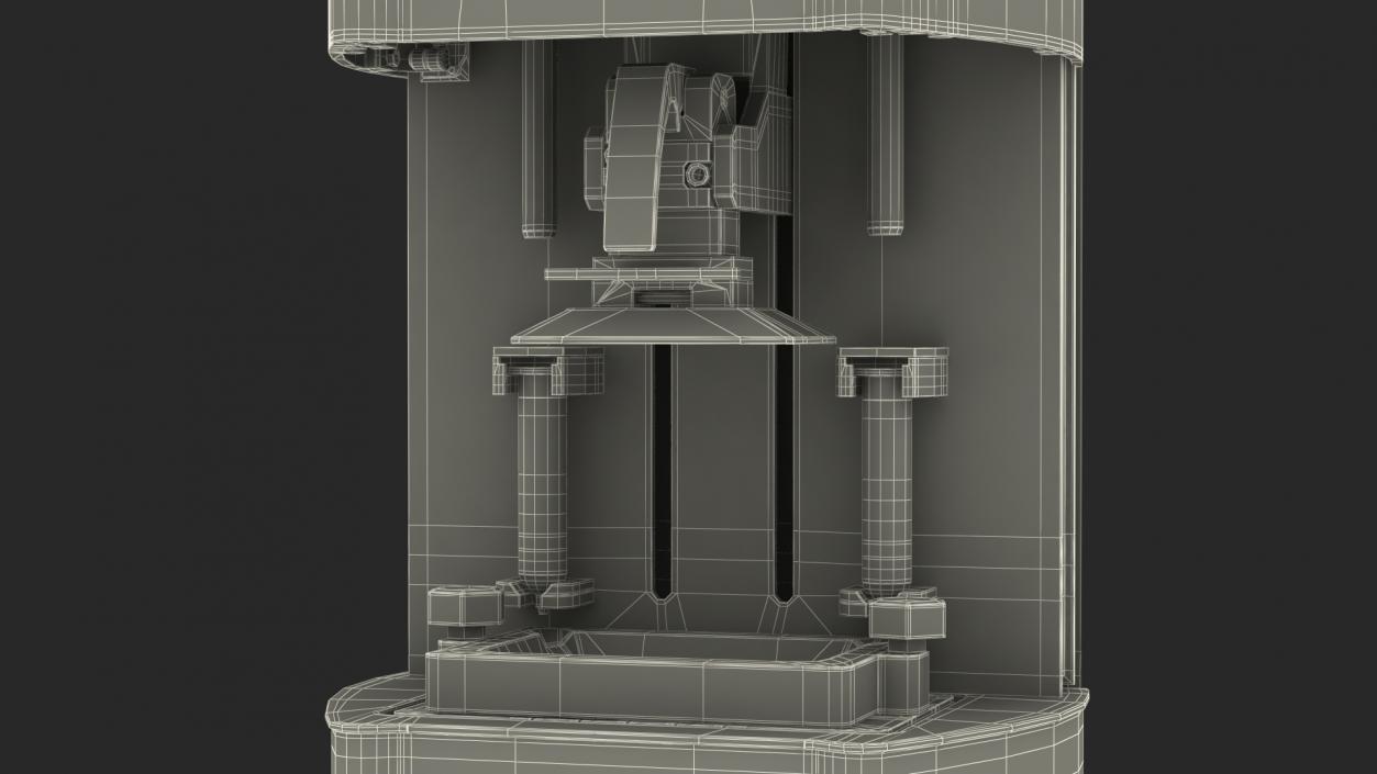 Dental 3d Printer Rigged 3D model