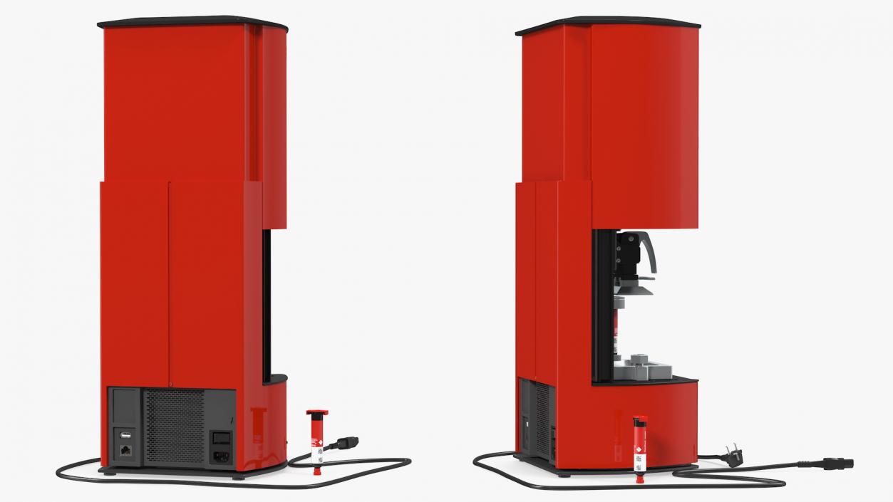 Dental 3d Printer Rigged 3D model