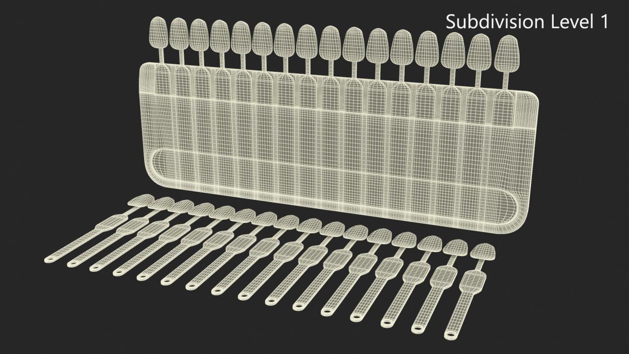 VITA Classical A1-D4 Shade Guide 3D