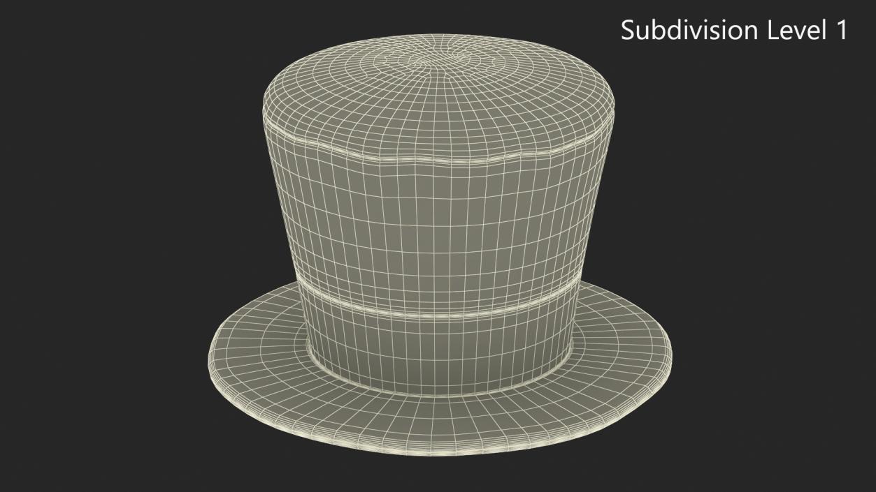 3D Patriotic American Top Hat