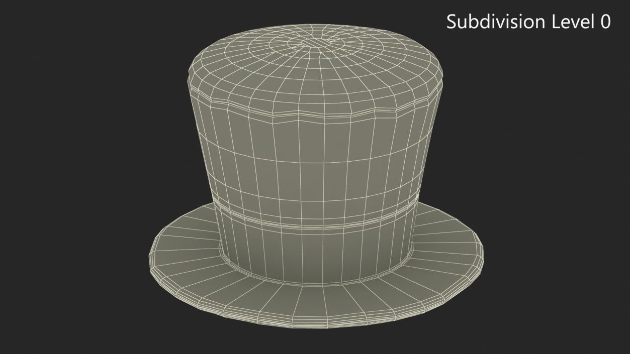 3D Patriotic American Top Hat