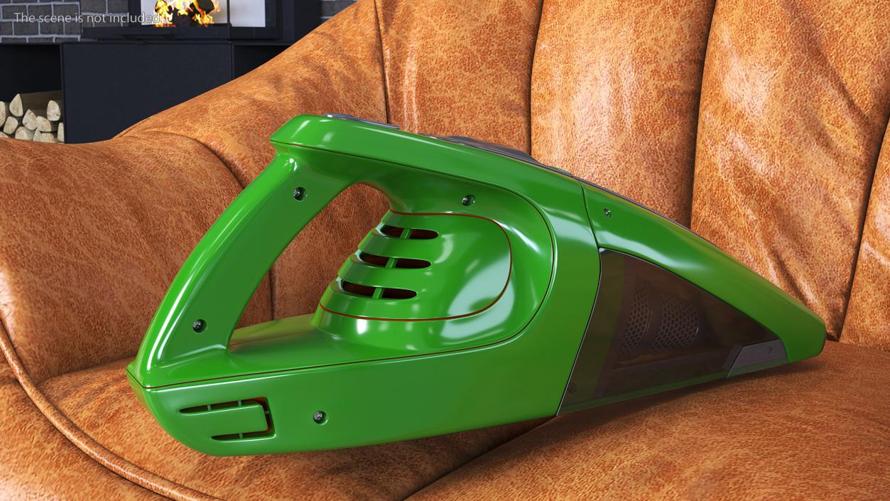 Powerful Hand-Held Cordless Vacuum Cleaner 3D